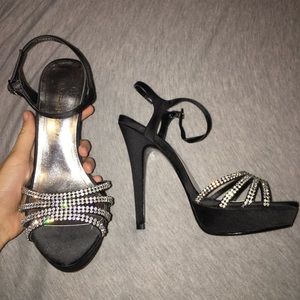 Black Caparros Heels